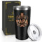 Miofula Tazza Caffè da Viaggio, Regalo Papà-Migliore Papà del Mondo, 20oz Tazza da Caffè Isolata in Acciaio Inox, Regalo Festa del Papà, Idea Regalo Natale Papa, Tazza Originale Regalo Papà Compleanno