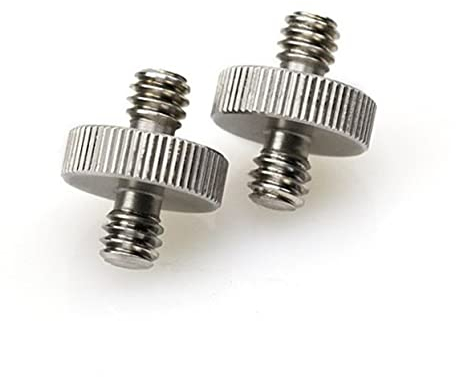 jojofuny 2stücke Stecker Schraubadapter Für Kamera Blitzhalterung Und Stativ Aus Verchromtem Stahl Kompakte
