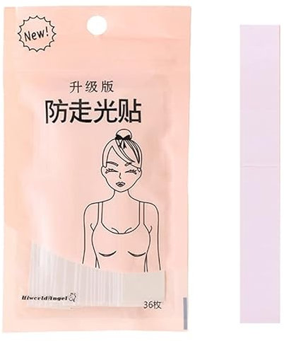 36 Stück transparentes doppelseitiges Klebeband für Kleidung, Bluse, Kragen, Unterwäsche, Körperaufkleber