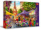 Trefl Premium Plus Quality - Puzzle Tea Time: Blumenmarkt, Paris - 1000 Elemente, Serie Gemalter Nostalgischer Bilder, Ideale Anpassung der Teile, für Erwachsene und Kinder ab 12 Jahren