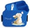 Kinder Bento Box Midi Lunchbox für Mepal Bentobox - Hasen - Brotdose Süßer Hase personalisiert I Langohr I Kaninchen I Rabbit I Süße Tiere - 900 ml - Blau - butterbrotdose mädchen