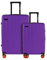 ETERNITIVE - Set di 2 Valigie Rigide - Piccola e Media I Valigie da Viaggio in ABS I Dimensioni: 55 & 65,5 cm I Set di Valigie con Lucchetto TSA I Ruote a 360° I Valigie Durevole I Viola