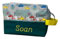 Trousse de toilette enfant personnalisée 8 coloris (VOITURE/PÉTROLE)