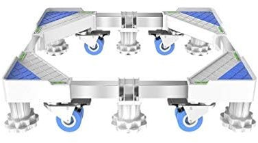 HACSYP Soporte for Lavadora y Secadora, Soporte for contenedor de Plantas Grande y Resistente con 8 Ruedas de Bloqueo, for Mover Muebles, electrodomésticos, frigorífico y congelador