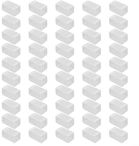 Sturdy PVC Cases for Collectible Toy Car Storage Perfectly Designed for Matchbox, Tomica, and Hotwheels Displays (20pcs)