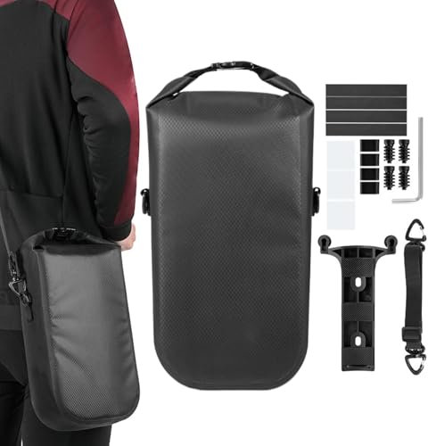 Fork Bag, Outdoor Riding Pannier, Lightweight Cycle Fork Pouch, 5.5l Capacity Shoulder Tote, Portable Cycling Pack for Mountain & Road Bikes and Active Cyclists