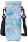 RICHEN Neoprene Water Bottle Carrier Bag with Adjustable Shoulder Strap,Insulated Water Bottle Cover for 1000ml/32oz Stainless Steel/Glass/Plastic Bottles (BC-58,1000ml)