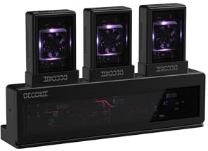 DECOKEE DK-Station M.2 NVMe SSD Enclosure Hub, DK-Disk (SSD Enclosure) 3X, DK-HUB 1X, USB 3.2 Gen2 10Gbps, RGB LED (Black)