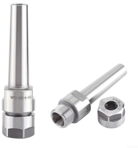 MT2 ER16 Spannzangenhalter für Morsekegel Adapter für Fräsmaschinen und kleine Werkzeuge