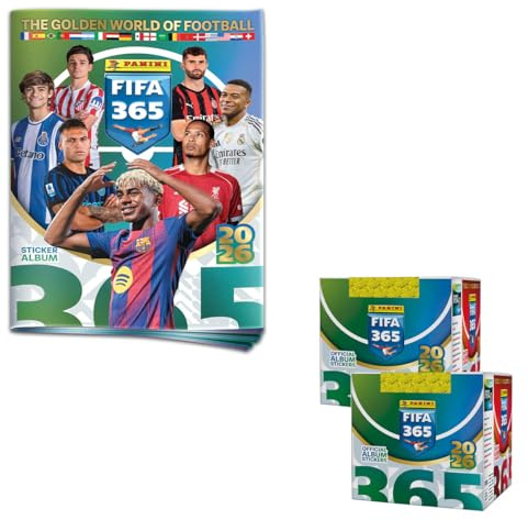 Panini FIFA 365 2026 Stickerkollektion (Mega-Bundle)