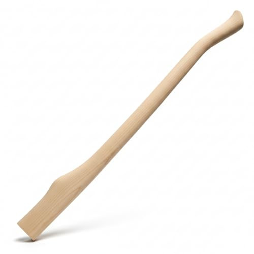 Sbz Replacement Axe Handle 36 Inch – Heavy Duty Solid Beech Wood Shaft – Long Wooden Felling Axe Handle for Forestry, Logging, Wood Splitting & Tree Cutting (1)