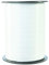 Clairefontaine 601701C - Une bobine de Ruban Bolduc Lisse - 500mx0,7 cm - Blanc - Ruban décoratif cadeau, DIY, Emballage Cadeau