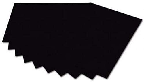 GLOREX Fotokarton 300 g/m2, Karton, Schwarz, 70 x 50 x 0.2 cm