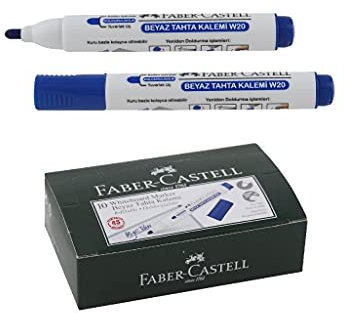 Faber-Castell Tafelmarker Rundspitze 1.5-3MM blau W20