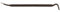 TOPEX Brechstange 750 mm, 30 x 16 mm 04A175