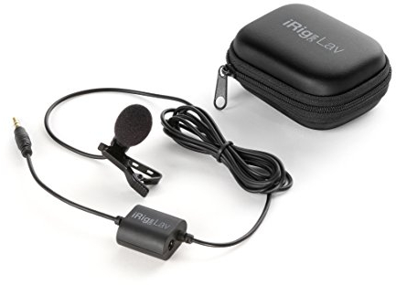 IK Multimedia iRig Lavalier/Lapel/Clip-On Microphone for Mobile Devices