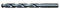 Viking Bohrer und Werkzeug 05520 W Typ 240-A 135 Grad Split Point HSS schwarz Bohrer Bit (6 Stück)