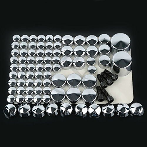 XMT-Moto Moto Moto Chrome Topper Bullone Copertura Per Bullone Copertura Per Harley Davidson Softail Twin Cam 2007-2013