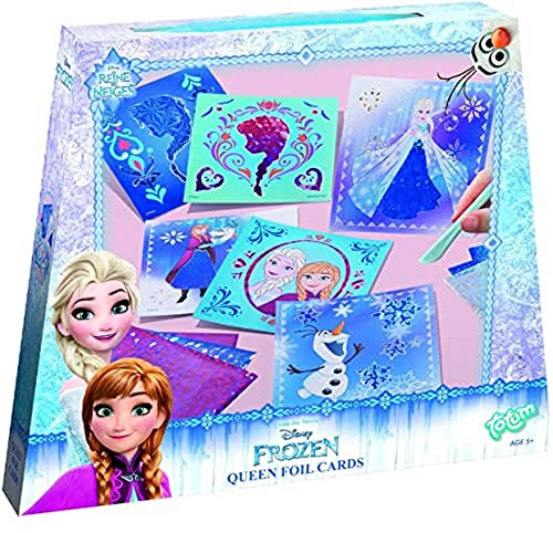 Totum Disney Frozen Die Eiskönigin Glitzerfolie Karten