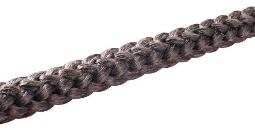 Ofen Dichtschnur 4-14 mm Ø Dichtband Ofendichtung schwarz E-Glasstrickschnur Größe 4mm-100Meter