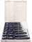 Heller 29038 8 HSS Metall-Spiralbohrer-Set geschliffen DIN 345 MK2, MK3 1St.