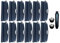 well2wellness Set d'hivernage pour Piscine – 12 flotteurs d'hivernage, 2 Bouchons d'hivernage 38-51 mm + 1 x Gizmo pour Piscine