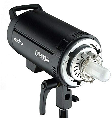 Godox DP400III Professioneller Studioblitz 1s Recyclingzeit GN65 5600k 400Ws Bowens Mount 150W Einstelllampe (DP400III)
