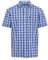 Champion Mens Croyde Seersucker Casual Short Sleeve Shirt Blue XL