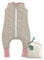 molis&co - Baby Schlafsack mit Füßen und Socke - Ideal für den Winter - Babyschlafsack mit Beinen 2,5 tog - 100% Baumwolle (Oeko-TEX 100), Premium Qualität - Pastel Floral (90 cm)