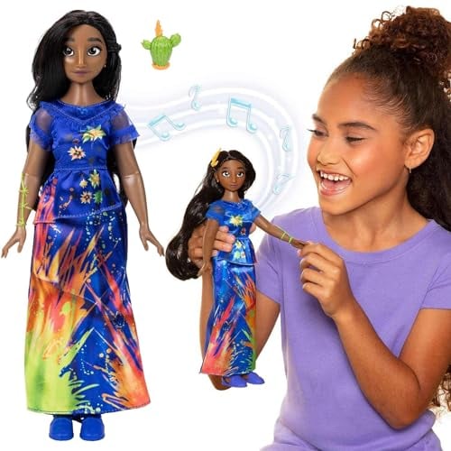 JAKKS Pacific Muñeca Isabela Encanto Disney 25 cm Sänger, 144058