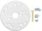 Universal Router Base Plate, Base Plate Acrylic with Centering Pin Screws, Acrylic Router Base Attachment for Trim Routers Woodworking Auxiliary Tool Templates