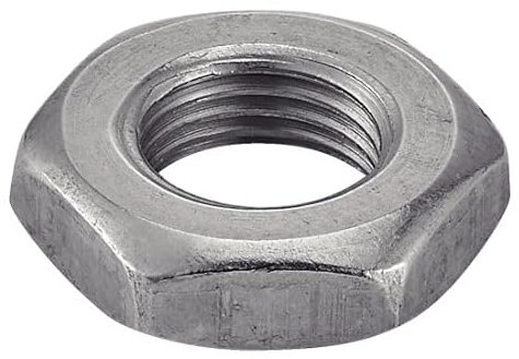ACTON Ecrou bas hexagonal - Filetage métrique pas fin - Inox A2 M10 - Pas 100 - Boîte de 100 - Vis, pointes, boulons