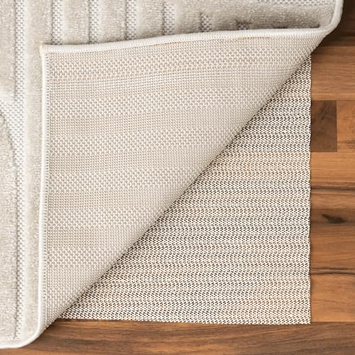 TT Home Anti Rutsch Matte Teppichunterlage Rutschgitter Unterlage Für Teppich rutschfest, Größe:80x400 cm