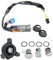 FanPaYY Kit Complet 3 Serrures + neiman + Bouchon de Réservoir + 2 clés Compatible pour Peugeot 206 (1998-)