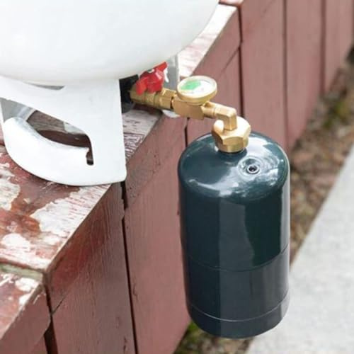 Propane Filling Adapter, Solid Brass Propane Gas Bottle Tank Filler Adapter, Propane Gas Bottle Tank Filler Adapter Direct Bottle Filler Adapter