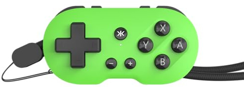 CRKD ATOM – Porte-clés contrôleur de collection pour Nintendo Switch, PC, Mac, mobile et Smart TV (vert feuille)