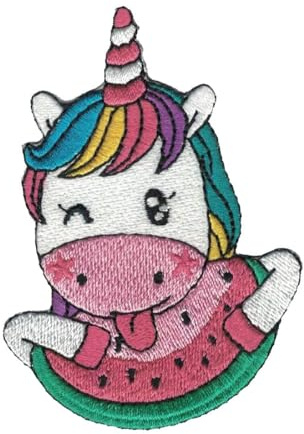 Unicorn Iron-On Patch – Unicorn Patches to Iron or Sew on for Customising Your Clothes or Bags