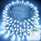 Realky Luces de Navidad con Pilas, 21M 210LED Luces de Arbol de Navidad, 8 Modos con Función de Memoria Impermeable Luz Cadena Ligera Navidad para Jardín, Balcón, Fiesta, Interior - Blanco Frio