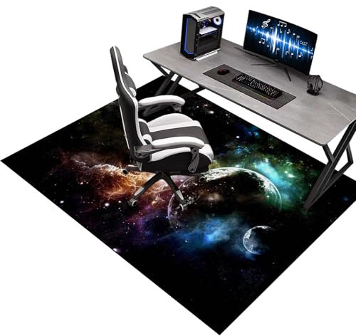 120 x 180 cm Office Gaming Chair Mat - Protects Hard & Carpet Floors, Rolling Chair Rug Protector