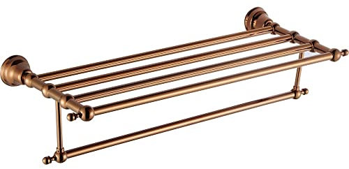 Toalleros, Toallero de baño Toallero montado en la Pared, Toallero Simple Europeo y Rosa, Toallero Engrosado de baño Retro de Alta Gama