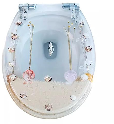 Generisch Toilettensitz, Bunter Toilettensitz, Neuartiger Toilettensitz, Toilettensitzbezug, Durchsichtiger Toilettensitzbezug