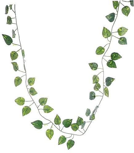 MAGICLULU 12 Stücke Simulationsblatt-Rattan Dekoration Fake-Rattan-Ornament Für Wanddeko Garten-hängeranke Aus Hochwertigem Material Hängendes Ornament Für Zuhause