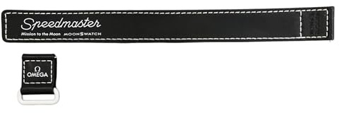 Swatch Moonswatch Omega Mission To Earthphase Armband, Medium, Nylon, Kein Edelstein