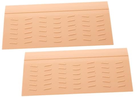 EXQUIMEUBLE 2pcs Home Ramps Plastic Entry Ramp Mats Wheelchair Transitioning Door Transitioning for Cleaning Robots