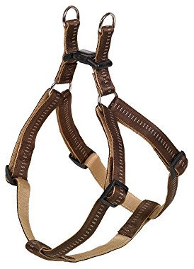 Nobby Harness Soft Grip, Chest: 50 - 72 cm/ 20 mm, Brown