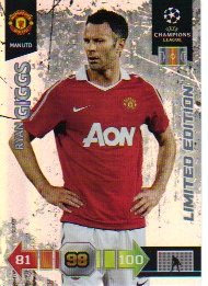 Adrenalyn XL Champions League 2010/11 - LIMITED CARD - Giggs