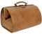 Ledershop24 Greenland Nature Light Arztkoffer Doktorkoffer Arzttasche Doktortasche aus feinstem Leder Farbe beige/natur aus naturbelassenen Wasserbüffelleder - Geschenkset