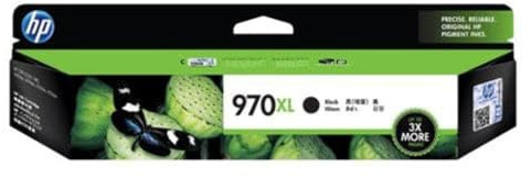 HP CN625AA 970XL Serie Original Tintenpatrone mit hoher Ergiebigkeit, Schwarz