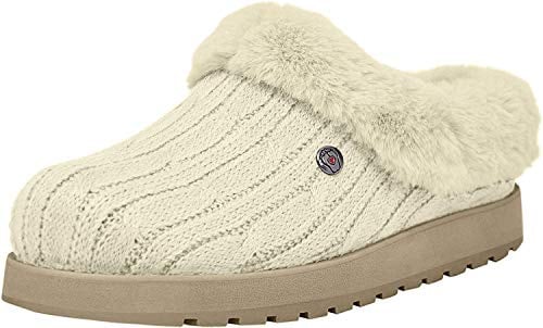Skechers Women's Keepsakes-ICE Angel Slipper, Natural, 6 UK