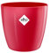 Elho Brussels Diamond Round 20 - Vaso per Interno - Ø 20.0 x H 18.6 cm - Rosso/Lovely Red